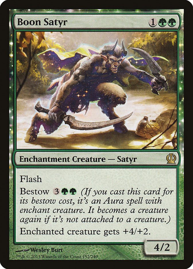 Boon Satyr [Theros] (THS 152)