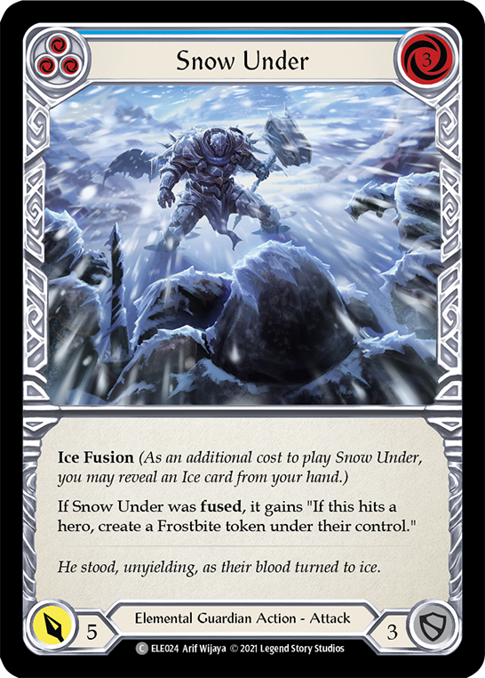 Snow Under (Blue) [ELE024] 1st Edition Normal