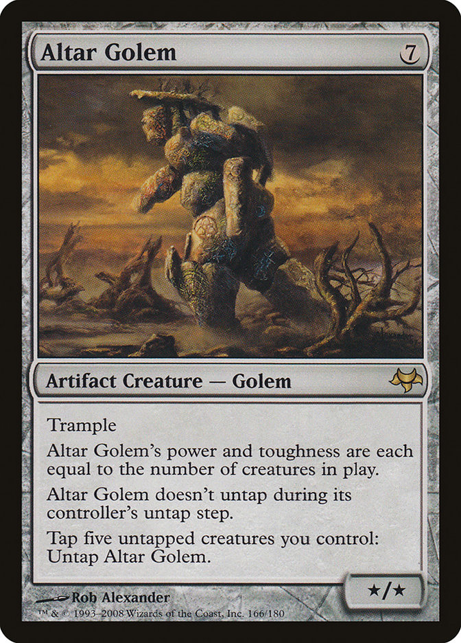 Altar Golem [Eventide] (EVE 166)