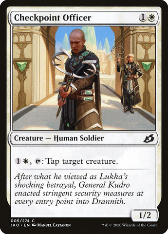 Checkpoint Officer [Ikoria: Lair of Behemoths] (IKO 5)