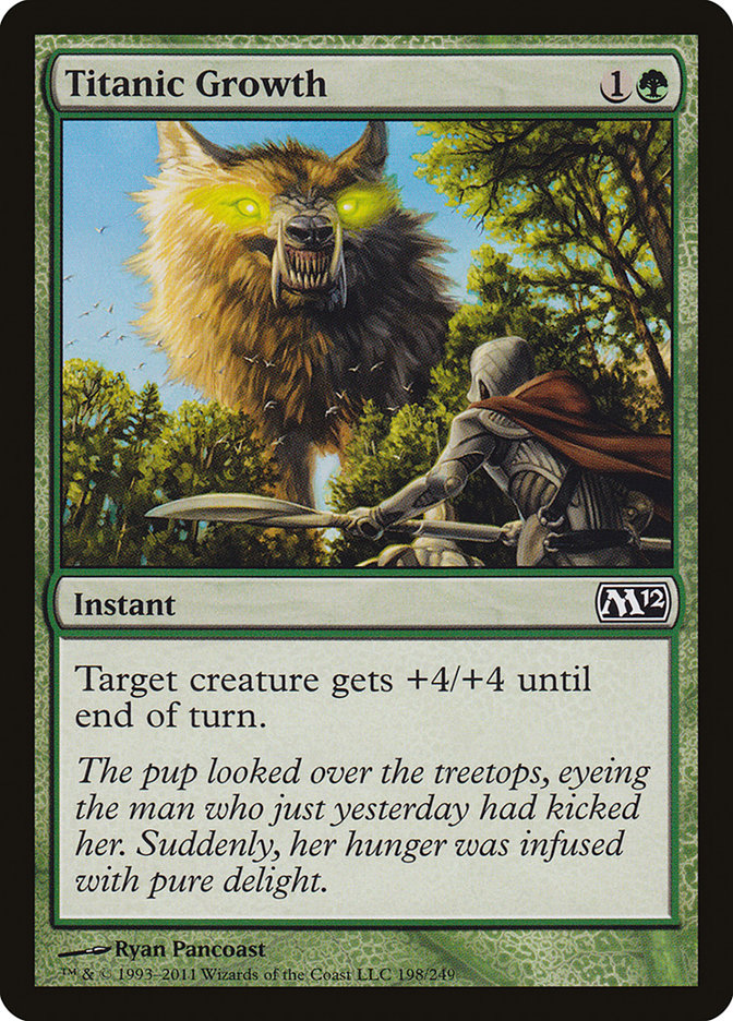 Titanic Growth [Magic 2012] (M12 198)