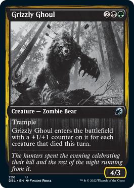 Grizzly Ghoul [Innistrad: Double Feature] (DBL 226)