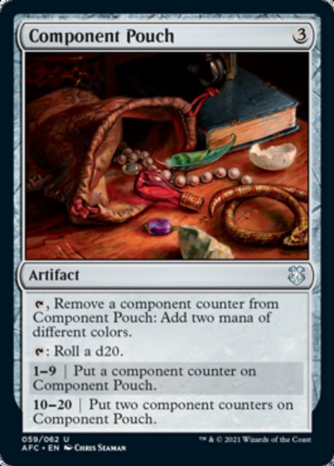 Component Pouch [Dungeons & Dragons: Adventures in the Forgotten Realms Commander] (AFC 59)