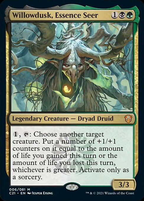 Willowdusk, Essence Seer [Commander 2021] (C21 6)