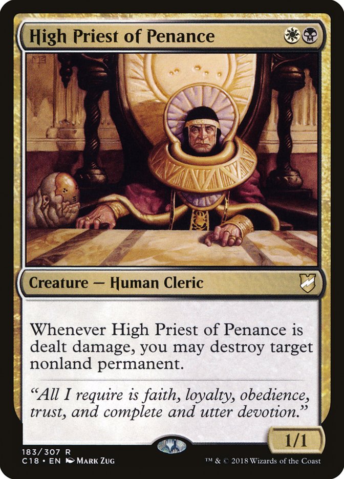 High Priest of Penance [Commander 2018] (C18 183)