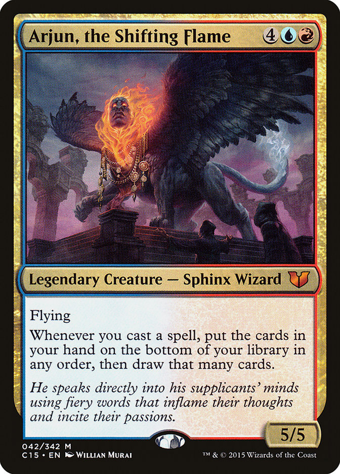 Arjun, the Shifting Flame [Commander 2015] (C15 42)