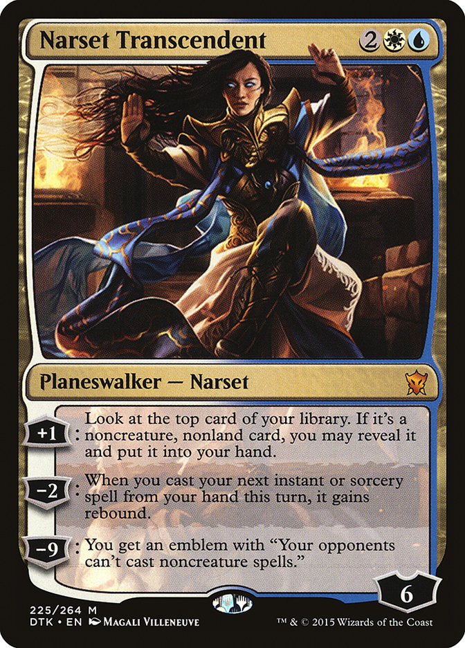 Narset Transcendent [Dragons of Tarkir] (DTK 225)