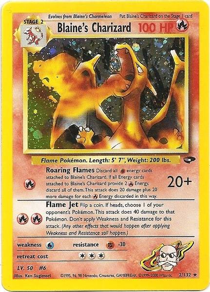 Blaine's Charizard (2/132) [Gym Challenge]