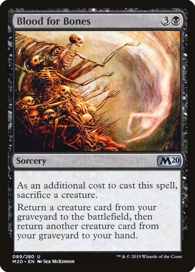 Blood for Bones [Core Set 2020] (M20 89)