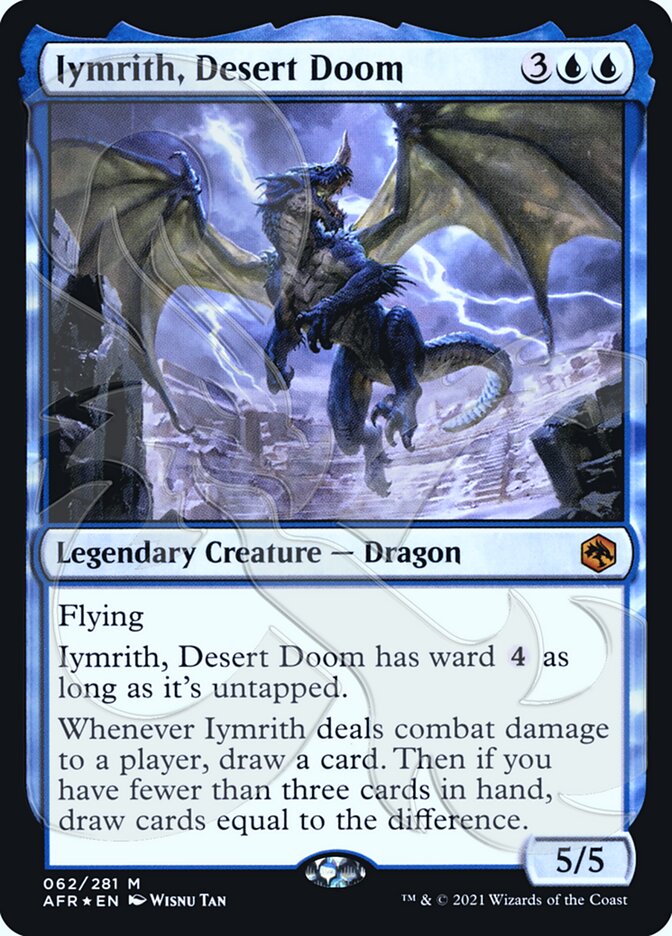 Iymrith, Desert Doom (Ampersand Promo) [Dungeons & Dragons: Adventures in the Forgotten Realms Promos] (PAFR 62A)