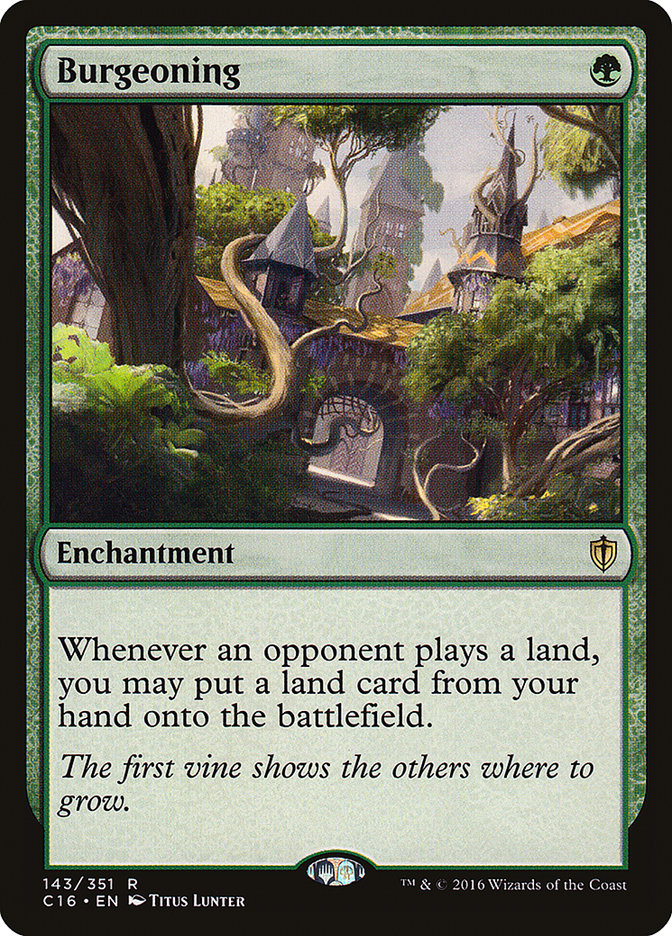 Burgeoning [Commander 2016] (C16 143)