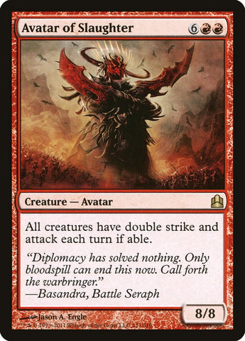 Avatar of Slaughter [Commander 2011] (CMD 111)