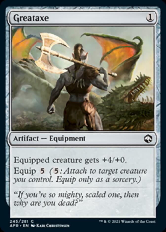 Greataxe [Dungeons & Dragons: Adventures in the Forgotten Realms] (AFR 245)