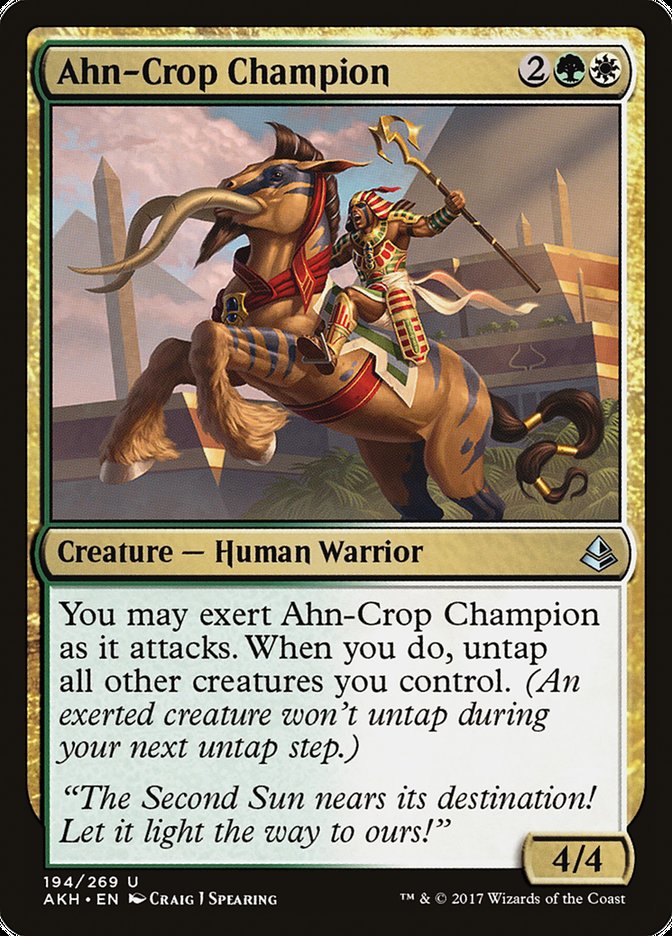 Ahn-Crop Champion [Amonkhet] (AKH 194)