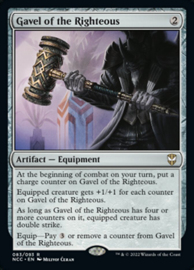 Gavel of the Righteous [Streets of New Capenna Commander] (NCC 83)
