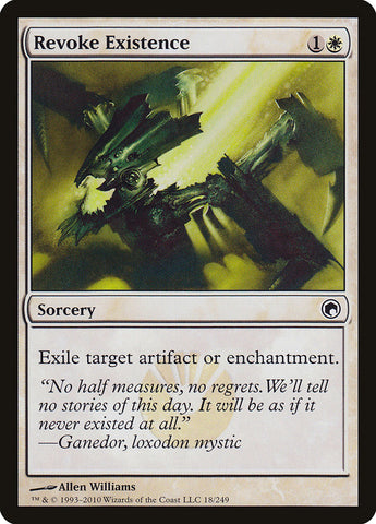 Revoke Existence [Scars of Mirrodin] (SOM 18)