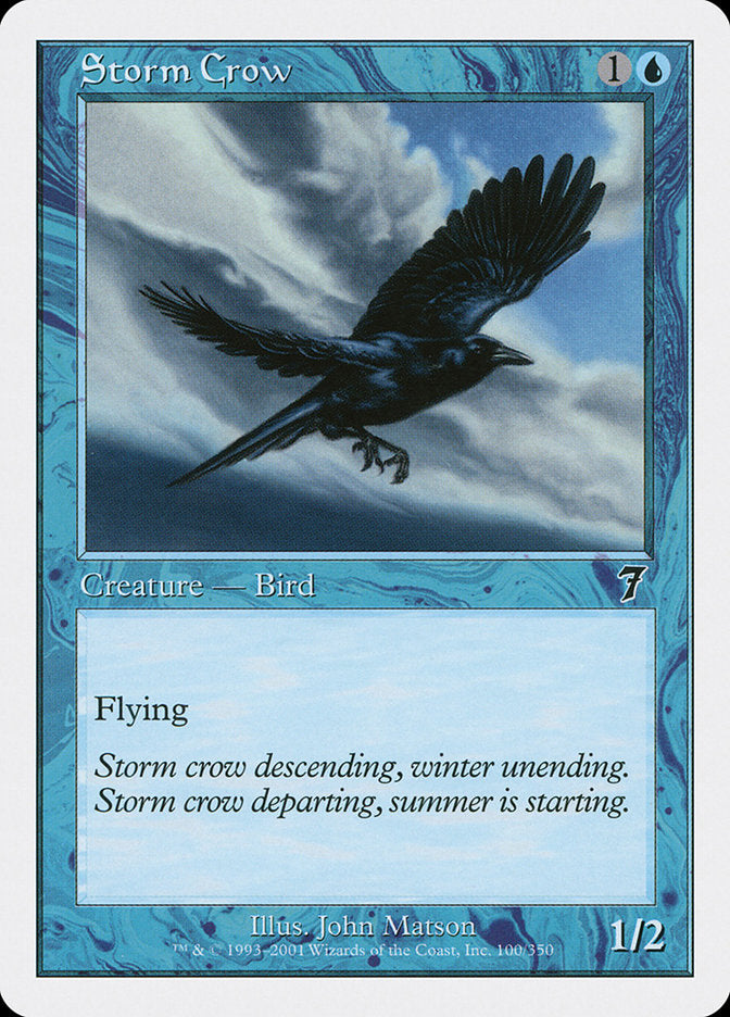 Storm Crow [Seventh Edition] (7ED 100)
