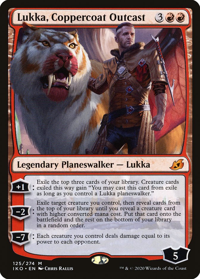 Lukka, Coppercoat Outcast [Ikoria: Lair of Behemoths] (IKO 125)