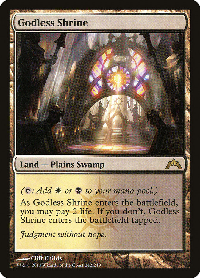 Godless Shrine [Gatecrash] (GTC 242)