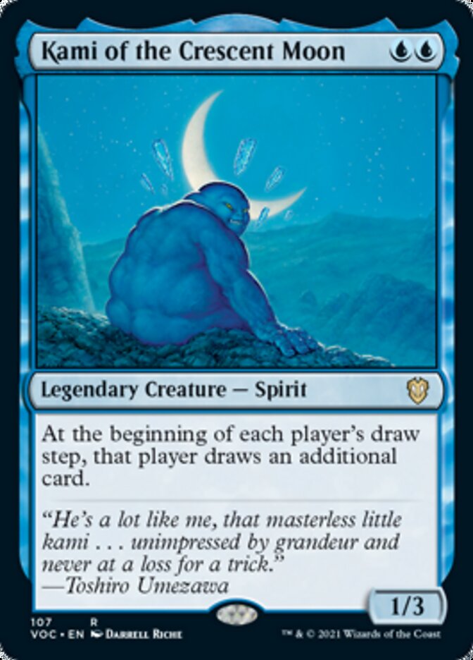 Kami of the Crescent Moon [Innistrad: Crimson Vow Commander] (VOC 107)