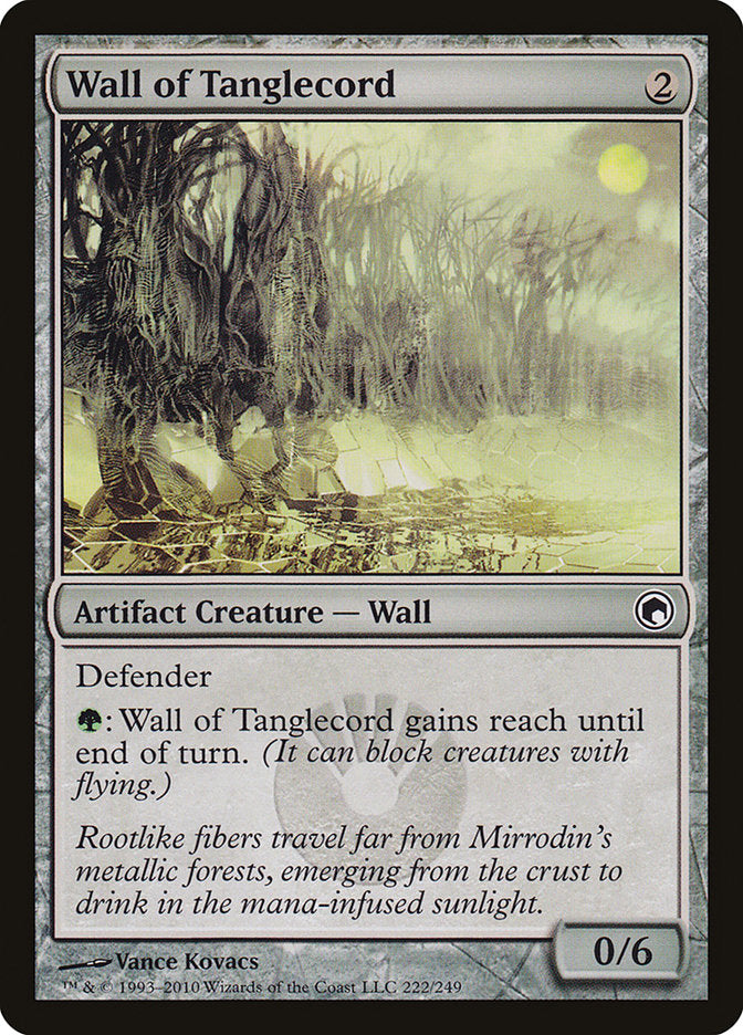 Wall of Tanglecord [Scars of Mirrodin] (SOM 222)