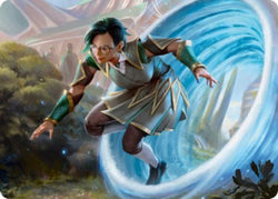 Vortex Runner Art Card [Strixhaven: School of Mages Art Series] (ASTX 6)