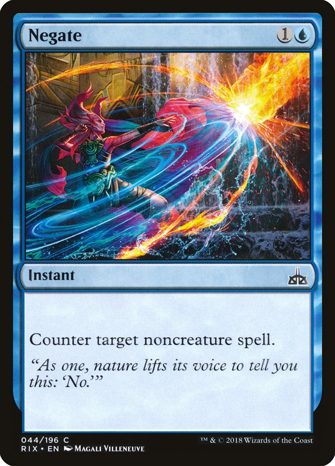 Negate [Rivals of Ixalan] (RIX 44)