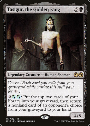 Tasigur, the Golden Fang [Ultimate Masters] (UMA 117)