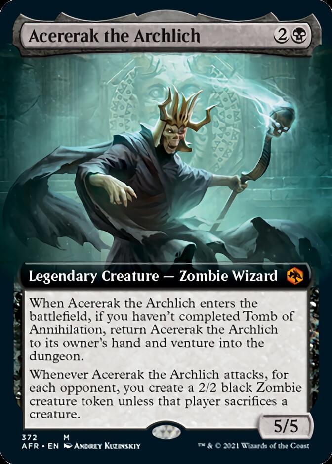 Acererak the Archlich (Extended) [Dungeons & Dragons: Adventures in the Forgotten Realms] (AFR 372)