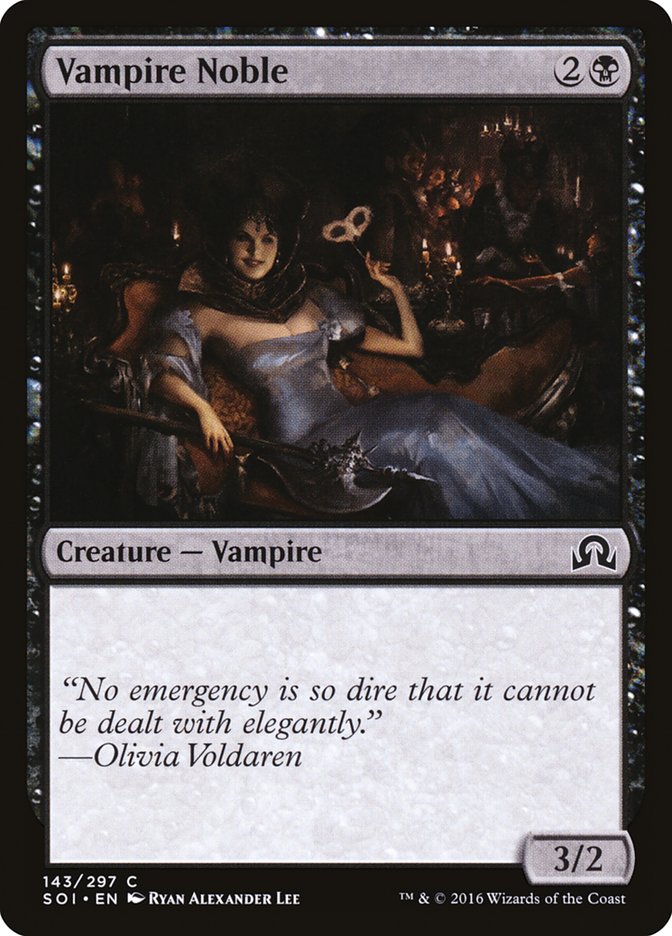 Vampire Noble [Shadows over Innistrad] (SOI 143)