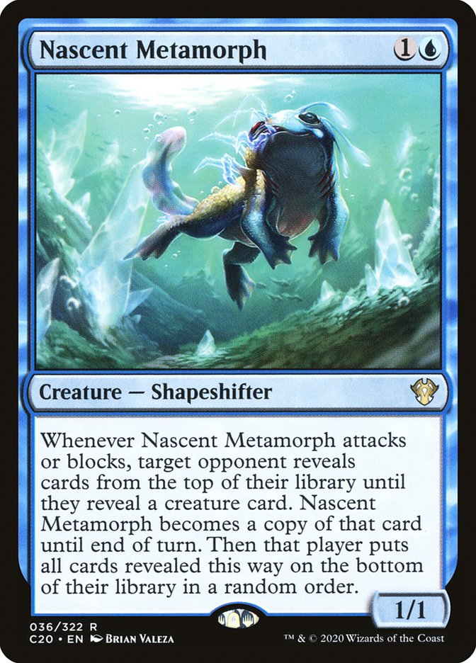 Nascent Metamorph [Commander 2020] (C20 36)