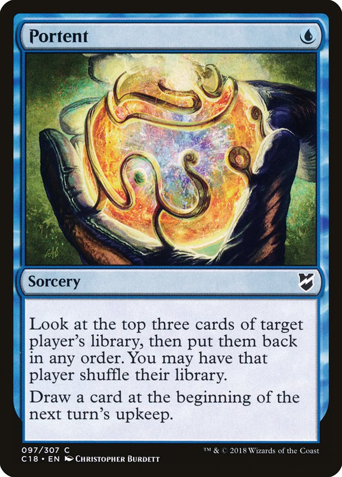 Portent [Commander 2018] (C18 97)