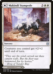 Makindi Stampede // Makindi Mesas [Zendikar Rising] (ZNR 26)