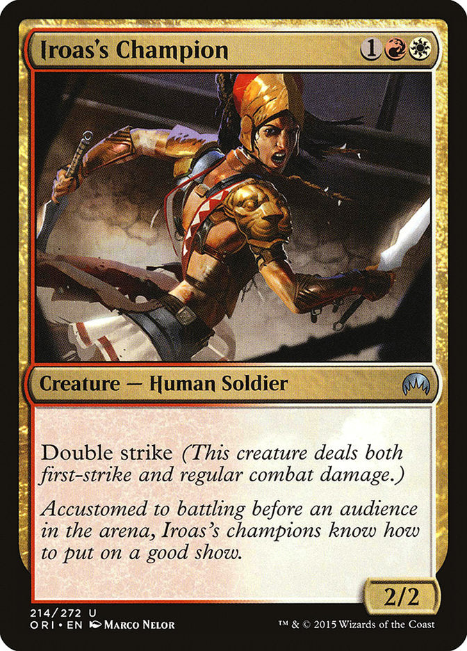 Iroas's Champion [Magic Origins] (ORI 214)