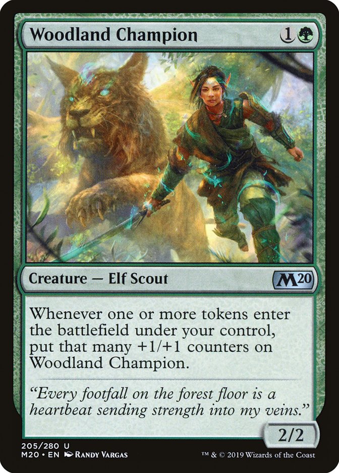 Woodland Champion [Core Set 2020] (M20 205)