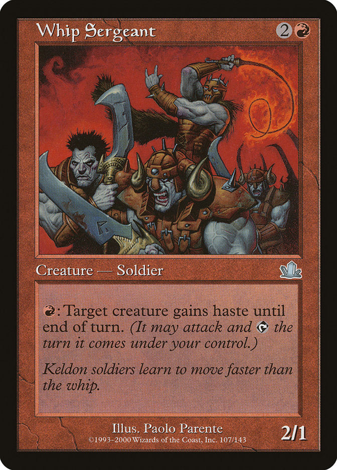 Whip Sergeant [Prophecy] (PCY 107)