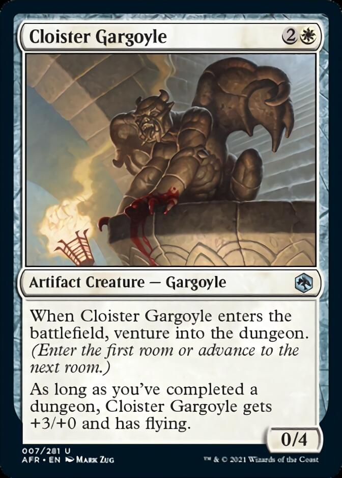 Cloister Gargoyle  [Dungeons & Dragons: Adventures in the Forgotten Realms] (AFR 7)