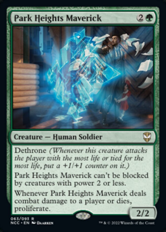 Park Heights Maverick [Streets of New Capenna Commander] (NCC 63)
