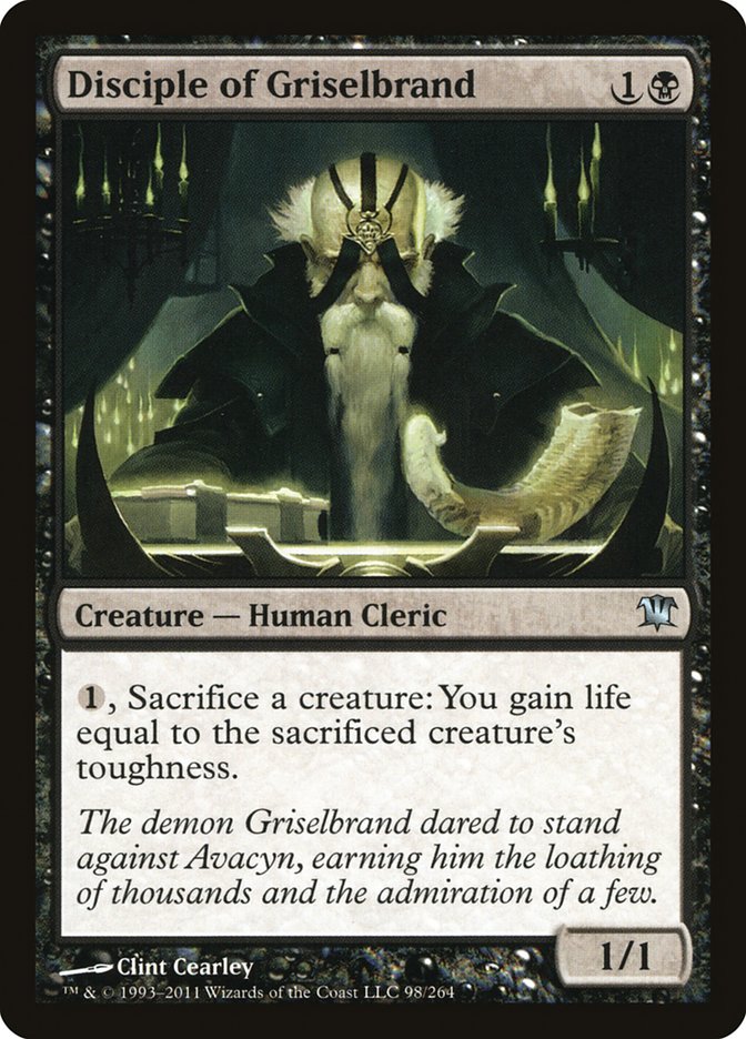 Disciple of Griselbrand [Innistrad] (ISD 98)
