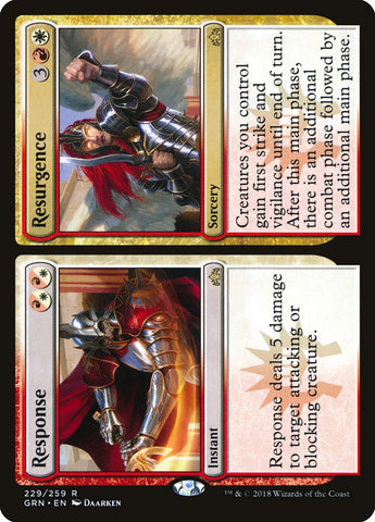 Response // Resurgence [Guilds of Ravnica] (GRN 229)