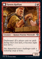 Tavern Ruffian // Tavern Smasher [Innistrad: Midnight Hunt] (MID 163)