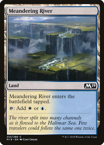 Meandering River [Core Set 2019] (M19 253)