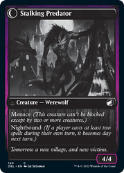 Shady Traveler // Stalking Predator [Innistrad: Double Feature] (DBL 120)