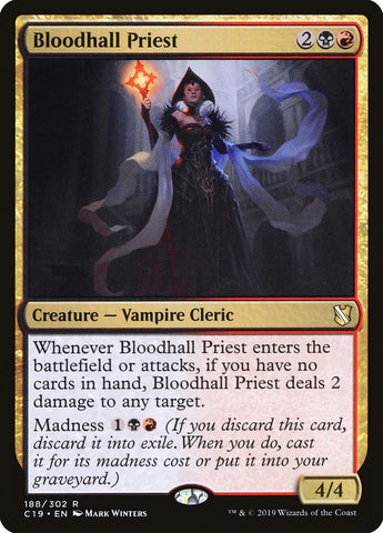 Bloodhall Priest [Commander 2019] (C19 188)