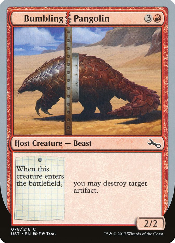 Bumbling Pangolin [Unstable] (UST 78)