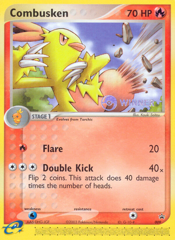 Combusken (9) [Nintendo: Black Star Promos]