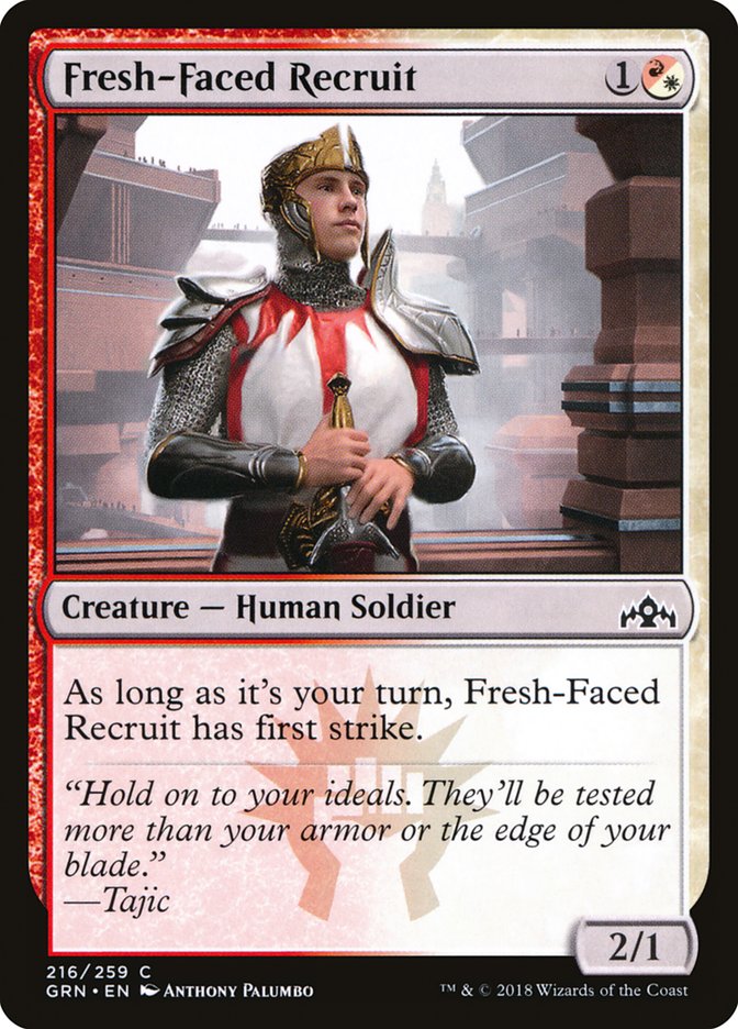 Fresh-Faced Recruit [Guilds of Ravnica] (GRN 216)