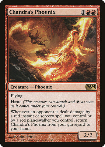 Chandra's Phoenix [Magic 2014] (M14 134)