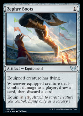 Zephyr Boots [Strixhaven: School of Mages] (STX 261)