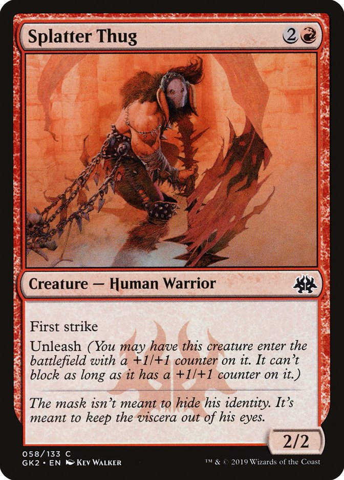 Splatter Thug [RNA Guild Kit] (GK2 58)